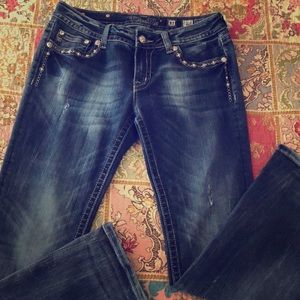 Miss Me size 31 Boot Jean; like new